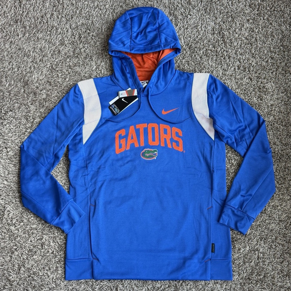 Nike Florida Gators Therma-Fit Pullover Hoodie Mens Size Medium On-Field NEW